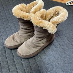 冬のブーツ