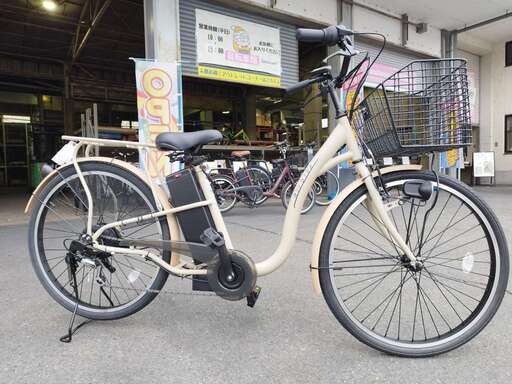激安！電動自転車アウトレット２6インチ　ベージュ　￥49800　大阪府高槻市