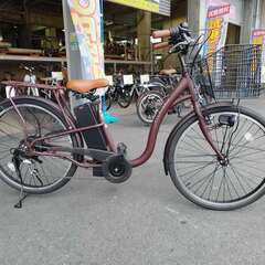 激安！電動自転車アウトレット２6インチ　ブラウン　￥49800　...