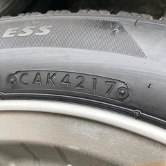 値下げNBOX用スタッドレスホイール