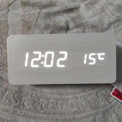 温度計付きデジタル時計①