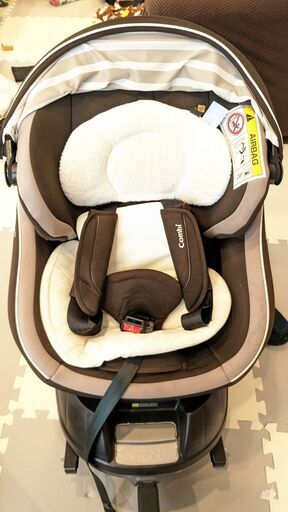コンビ チャイルドシート クルムーヴ スマート ISOFIX エッグショック JJ-600 ブラウン 新生児~4才頃対象