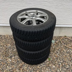 185/65R15 ２０２１年スタッドレス　ホイール付き　フリー...