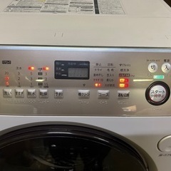h60 SHARPドラム式乾燥付き洗濯機ES-V600-NL 2015年式