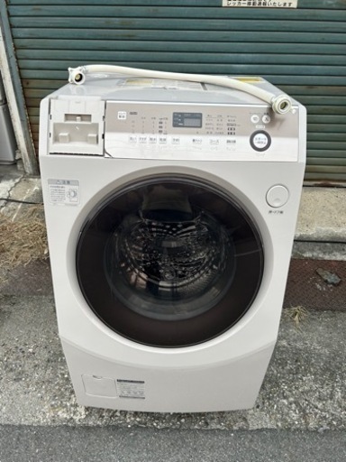 h60 SHARPドラム式乾燥付き洗濯機ES-V600-NL 2015年式