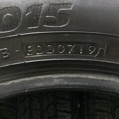 YOKOHAMA GEOLANDAR A/T G015 175/80R16 16インチ 夏タイヤ 4本 19年製 バリ溝 ジムニー等　(MTF489)クレジットカード QRコード決済可能