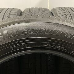 YOKOHAMA BluEarth E70GZ 225/60R17 17インチ 夏タイヤ 4本 バリ溝 アルファード ヴェルファイア等　(TD173) クレジットカード QRコード決済可能