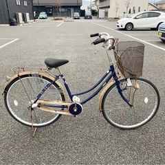 自転車　ママチャリ　3段ギア