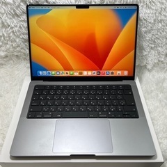 【ネット決済・配送可】MacBook Pro 18 MKGQ3J...