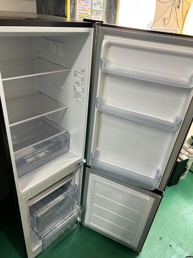 大阪☆「T371」YAMAZEN 2ドア冷蔵庫 PJKFR-D170 商品情報_2ドア冷凍