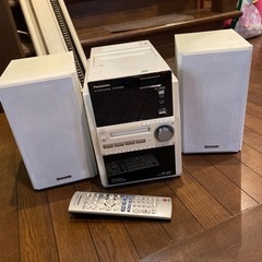 CD MD カセット　プレイヤー　ジャンク品‼️スピーカー&リモ...