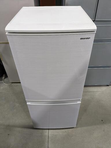 SHARP 137L 2ドア冷凍冷蔵庫　SJ-D14F-W 2020年製