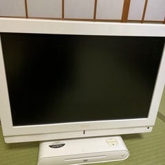 本日限定！安くしました！地上デジタルハイビジョンDVD内蔵型液晶...