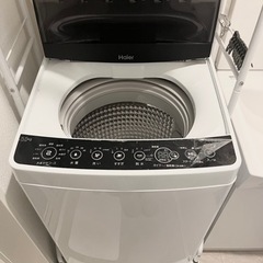 Haier 洗濯機 5.5kg ブラック【JW-C55D】