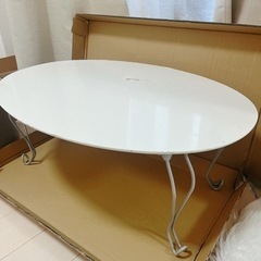【無料】白　ローテーブル