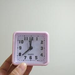 ♡ピンクのミニ時計♡