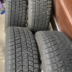 ハリアー　ブリジストン  スタットレス ホイール付き