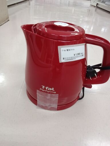 ★ジモティ割あり★ tefa-r 電子ケトル  0.8L  動作確認／クリーニング済み TC456