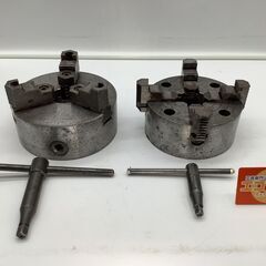 【エコツール岡崎インター店 】メーカー混在 旋盤チャック 2点セット【愛知県/岡崎市/工具】【ITWNQQSNINTW】 エコツール岡崎インター店 】メーカー混在 旋盤チャック 2点セット