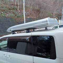 inno ルーフボックス レール一式 デリカD5にて使用