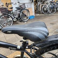 🥇🥇　ＭＴＢ　２６インチ　3x6変速　黒　雨カバー　付き　配達可能