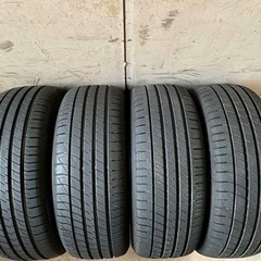 ダンロップ LE MANS V 225/55R17 101W Extra load 中古タイヤ×4本セット