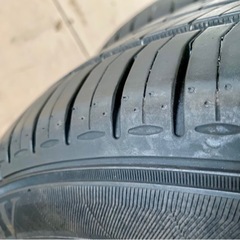 ダンロップ LE MANS V 225/55R17 101W Extra load 中古タイヤ×4本セット