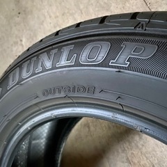 ダンロップ LE MANS V 225/55R17 101W Extra load 中古タイヤ×4本セット
