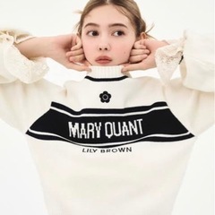 【LILY BROWN×MARY QUANT】ジャガードニット