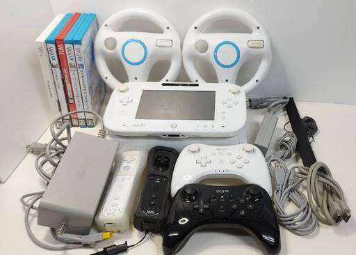 Wii U (WUP-101) まとめ売り！おまけソフト5本付き！