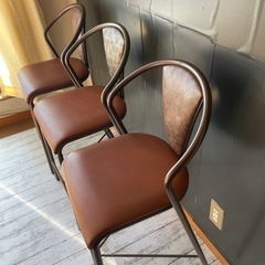 光製作所 ダイニングチェア3脚セット アンティークチェア ヒカリセイサクショ