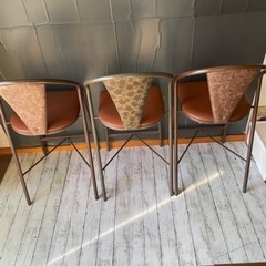 光製作所 ダイニングチェア3脚セット アンティークチェア ヒカリセイサクショ