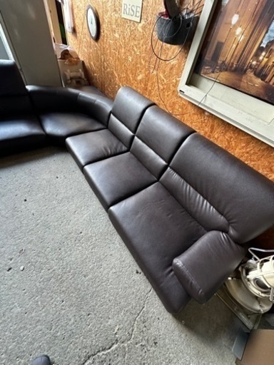 G0501 コーナーソファ ロータイプ 形は自由にできます。カウチソファ