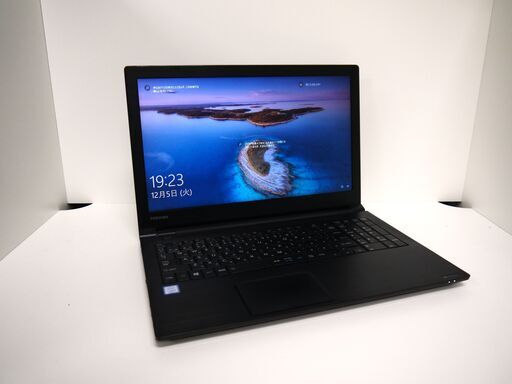 【お渡し済み】東芝 windows10 15.6型ノートPC 第7世代Corei3 + SSD【メンテナンス済み】（9J030629）