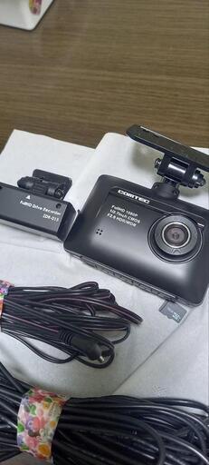 2438番 ドライブレコーダー コムテック ZDR-015 前後2カメ Amazon | コムテック 前後2カメラ ドライブレコーダー ZDR-015