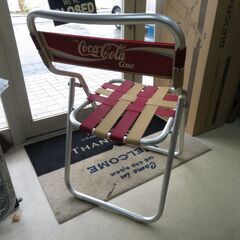 コカ・コーラ 折り畳みチェア イス 椅子 |江別市のリサイクルシ...