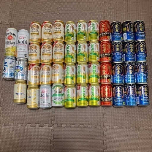 ［お譲り先決定］①  お酒　合計90本セット  缶ビール　発泡酒　缶チューハイ　ハイボール