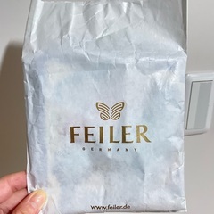 【新品】ドイツで購入したFEILERのハンカチ