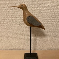 木製　鳥　置物