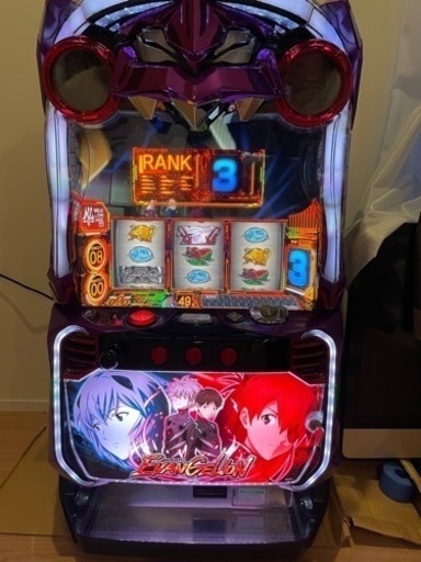 パチスロ実機】エヴァンゲリヲンAT777※引取限定
