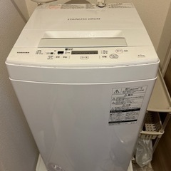 3年使用　洗濯機　TOSHIBA