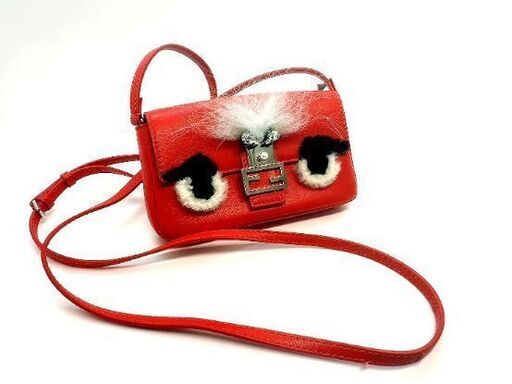 FENDI　マイクロバケット　モンスター　3wayバッグ　ショルダーバッグ