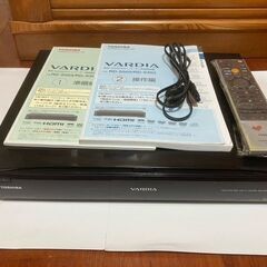 TOSHIBA 東芝 HDD&DVDレコーダー「VARDIA」 ...