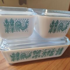 オールドパイレックスセット　Old Pyrex Set