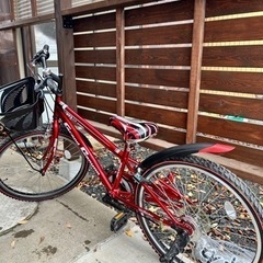 🉐【引取限定】美品 子供用自転車 24インチ