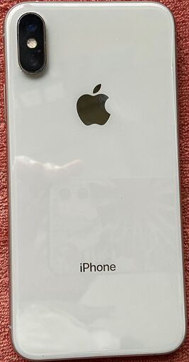 iPhone XS ホワイト 64 GB SIMフリーau バッテリ交換した iPhoneXS A