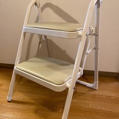 【取引完了】椅子になる脚立 折り畳みイス 座面50cm