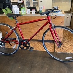 チェーン新品！シボレー アルミフレーム】6段変速 700×28c クロス