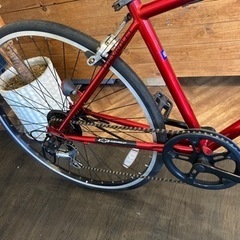 チェーン新品！シボレー アルミフレーム】6段変速 700×28c クロス