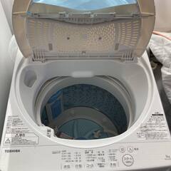 2017年製造　TOSHIBA 全自動洗濯機 (1年半ほど使用)